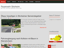 Tablet Screenshot of feuerwehr-stroheim.at